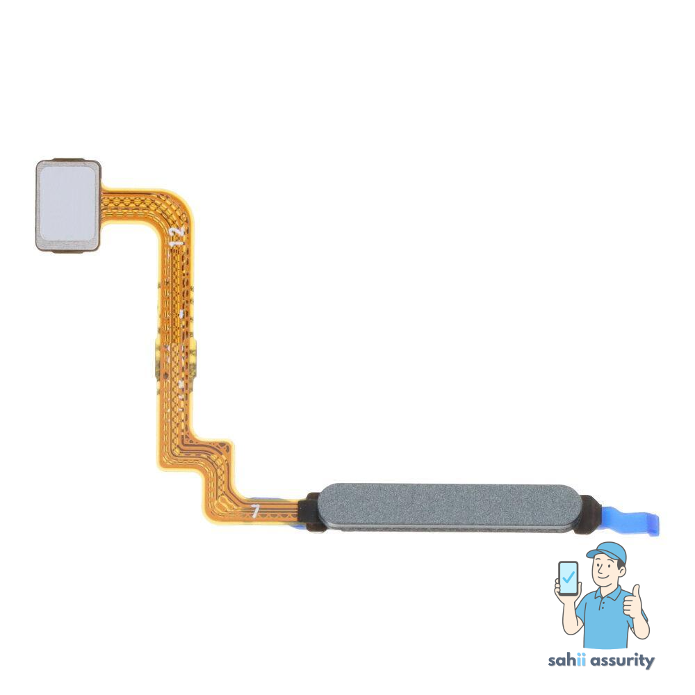 Fingerprint Sensor with Flex Cable for Xiaomi Redmi 10 Prime Black thumbnail